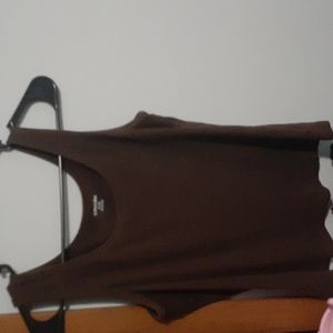 St. John's Bay Brown Women's XL Tank Top